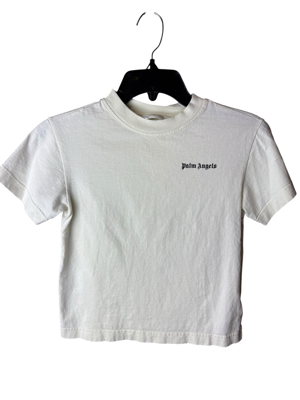 Palm Angels Kids Logo Print T-Shirt 8